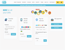 Tablet Screenshot of gospay.net